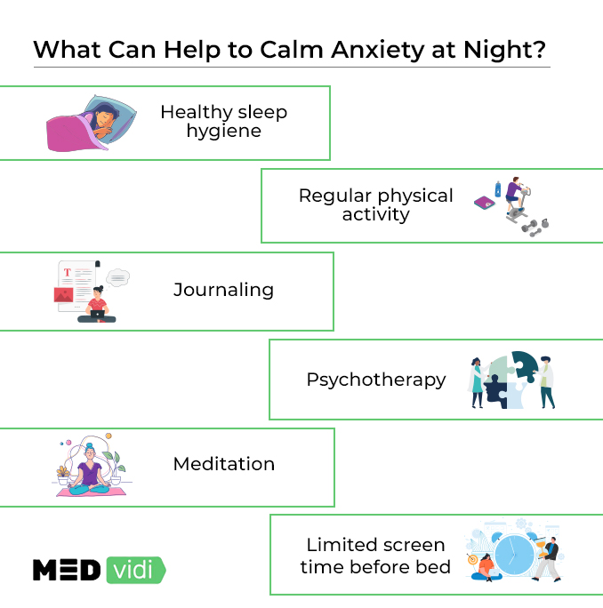 How to Calm Anxiety at Night?