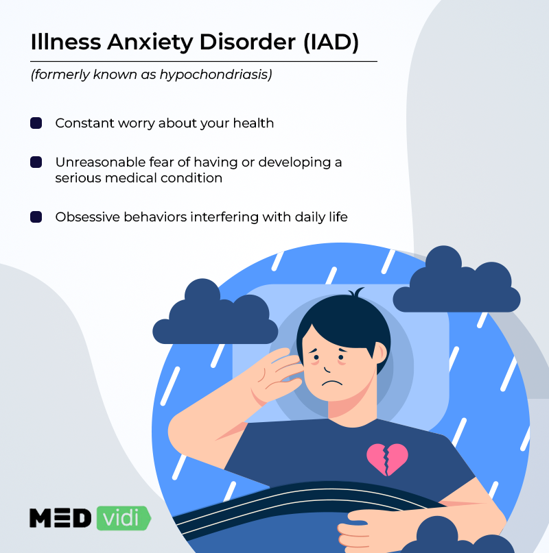 Illness anxiety disorder symptoms