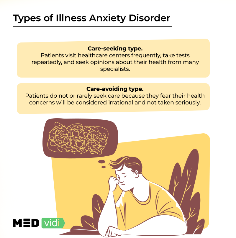 Types of Illness Anxiety Disorder
