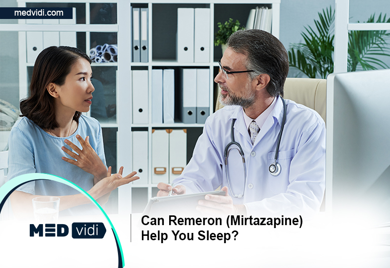 How Remeron (Mirtazapine) Helps to Treat Insomnia MEDvidi