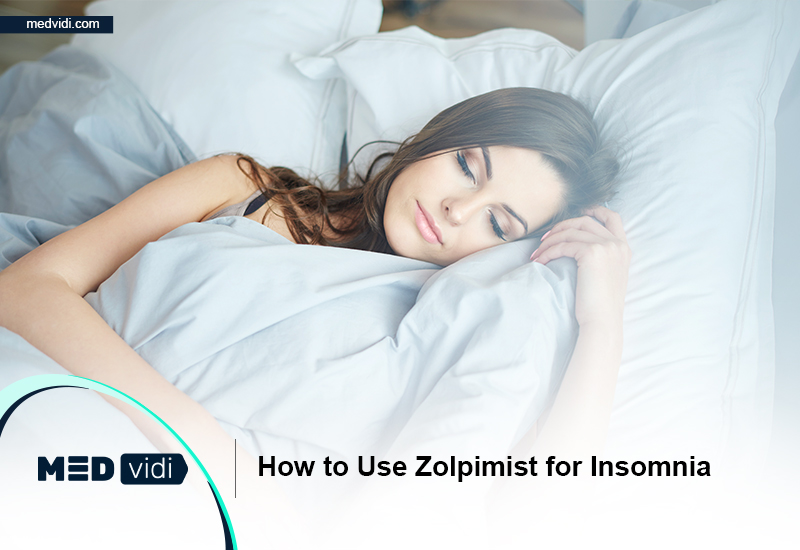 Zolpimist (Zolpidem) for Insomnia: Dosage and Side Effects - MEDvidi