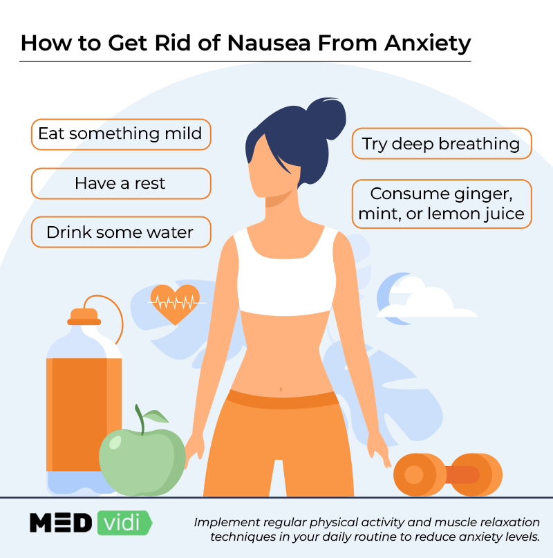 How to get rid of nausea from anxiety
