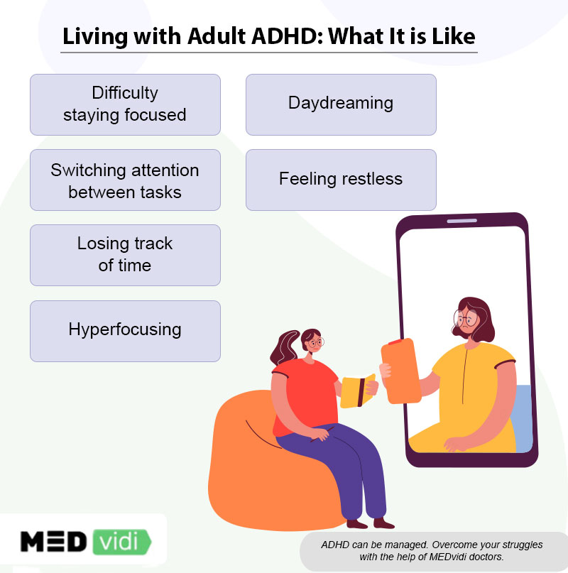 Understanding ADHD in adults: What does it feel like? - MEDvidi