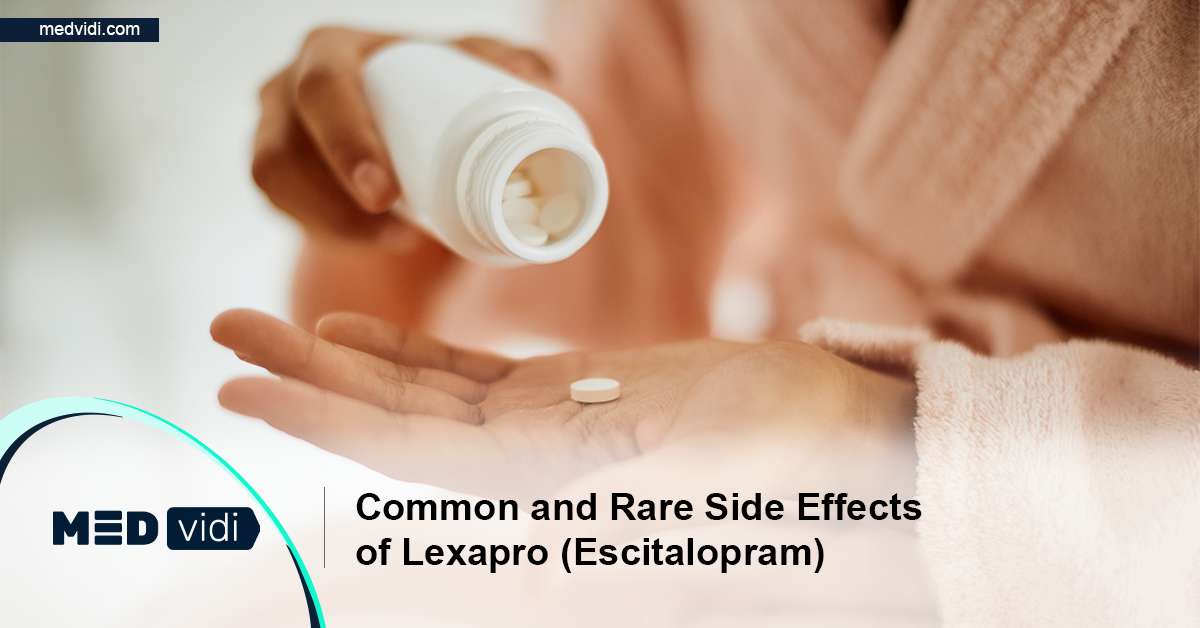 Lexapro Side Effects Common Rare Serious Insights   MEDvidi Facebook 3 