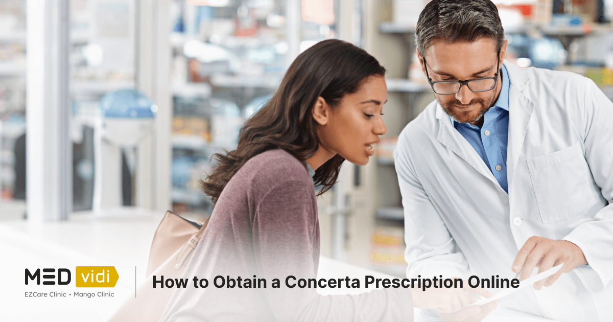 How Do You Get Prescribed Concerta? Online Prescription Guide