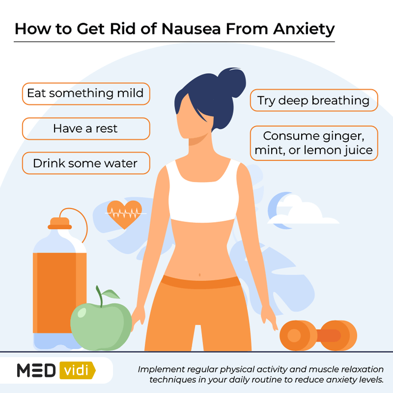 How to get rid of nausea from anxiety